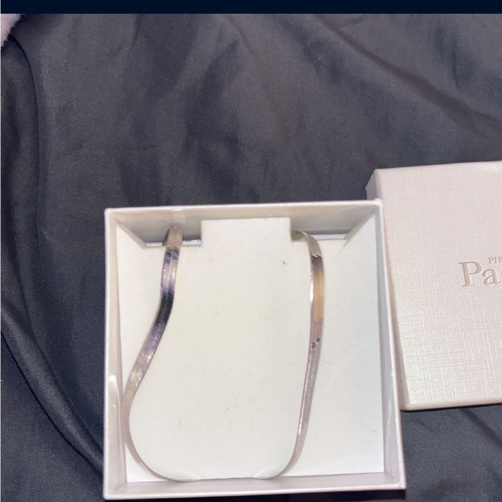 Pagoda 18 inch 925 Silver Necklace